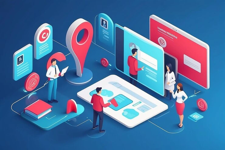 Live GPS tracking interface for fleet vehicles